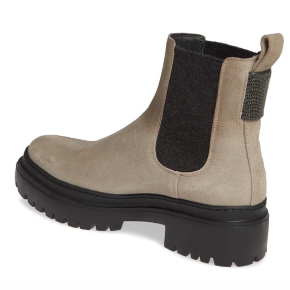 Brunello Cucinelli Platform Leather Boot sz 38 NIB - Picture 2 of 8